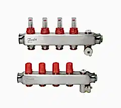 Danfoss 4’lü Paslanmaz Çelik Kollektör Seti