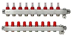 Danfoss 9’lu Paslanmaz Çelik Kollektör Seti