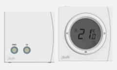 DANFOSS-RET 2001 B RF+RX1-S Radyo frekanslı dijital oda termostatı, 5-35 C