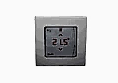 Danfoss Icon Oda Termostatı, 24V Ekranlı, Sıva altı 80x80